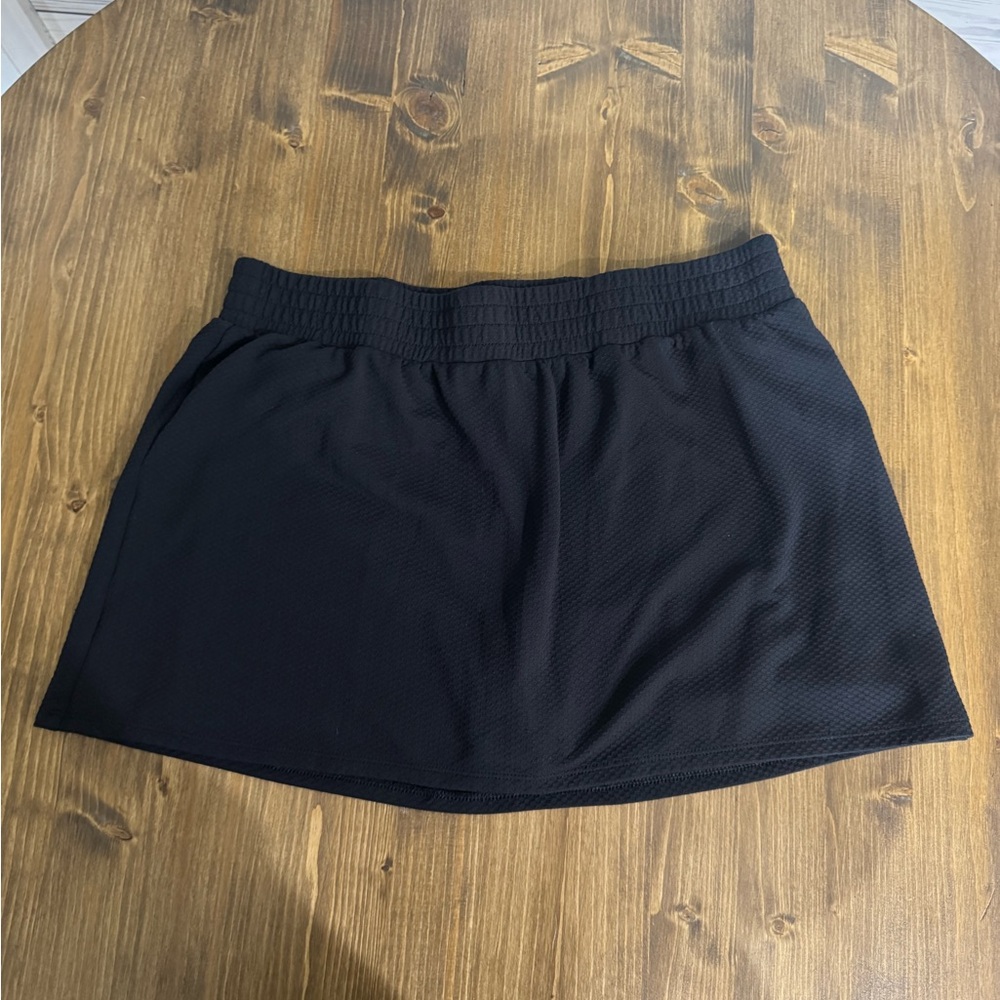 Athletic Works Black Mini Skort